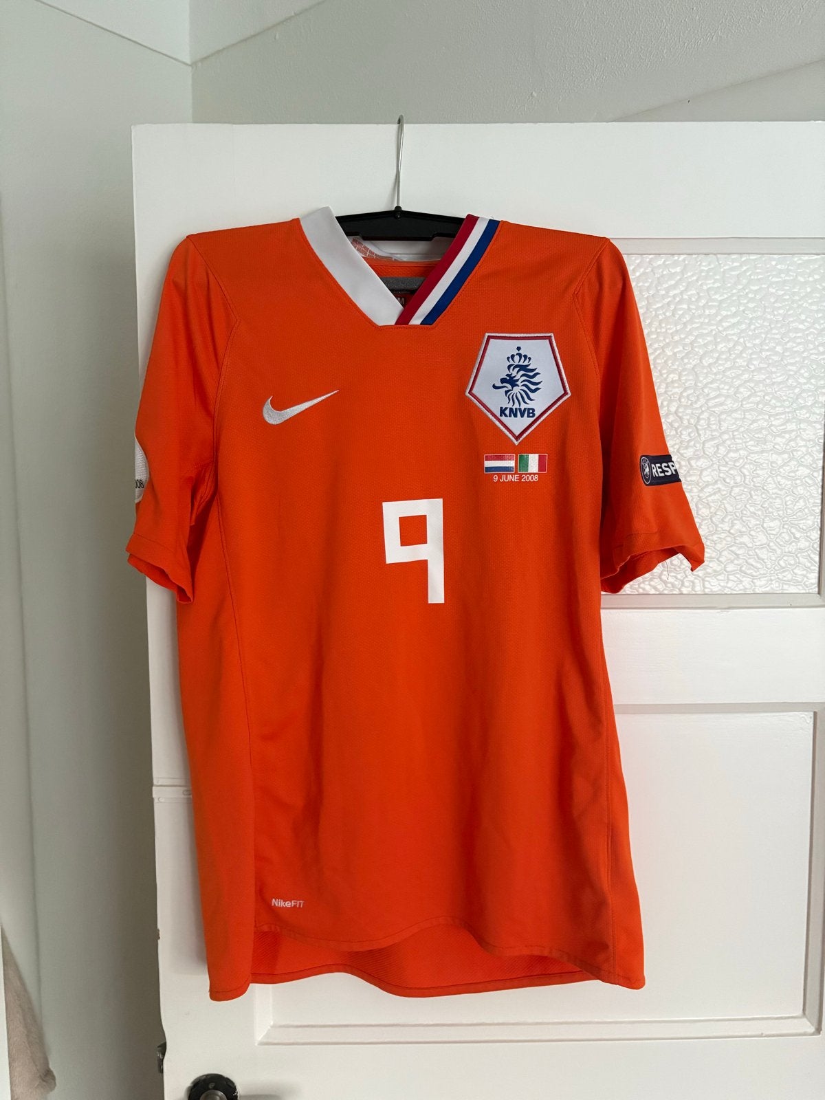 Oranje shirt Ruud van Nistelrooij Euro 2008 Maat M, Maat M, Ophalen of Verzenden, Zo goed als nieuw, Shirt