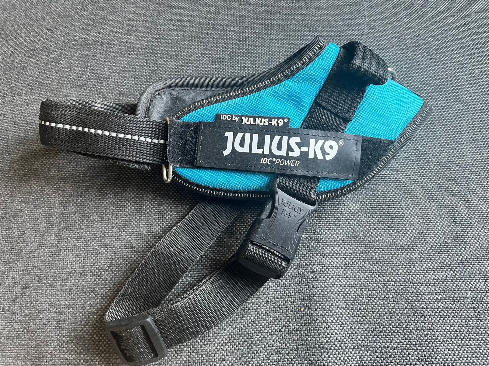 Julius K-9 IDC Powerharness, maat mini, aquamarine, Ophalen of Verzenden, Gebruikt