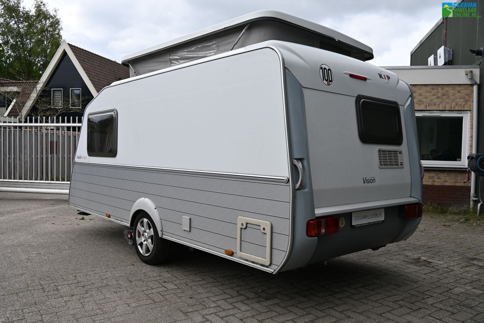 Kip Vision 41 EKR |Mover|Luifel|Hefdak|Lengteslaper|BOVAG25, Caravans en Kamperen, Standaardzit, Kip, Tot en met 2, Bedrijf