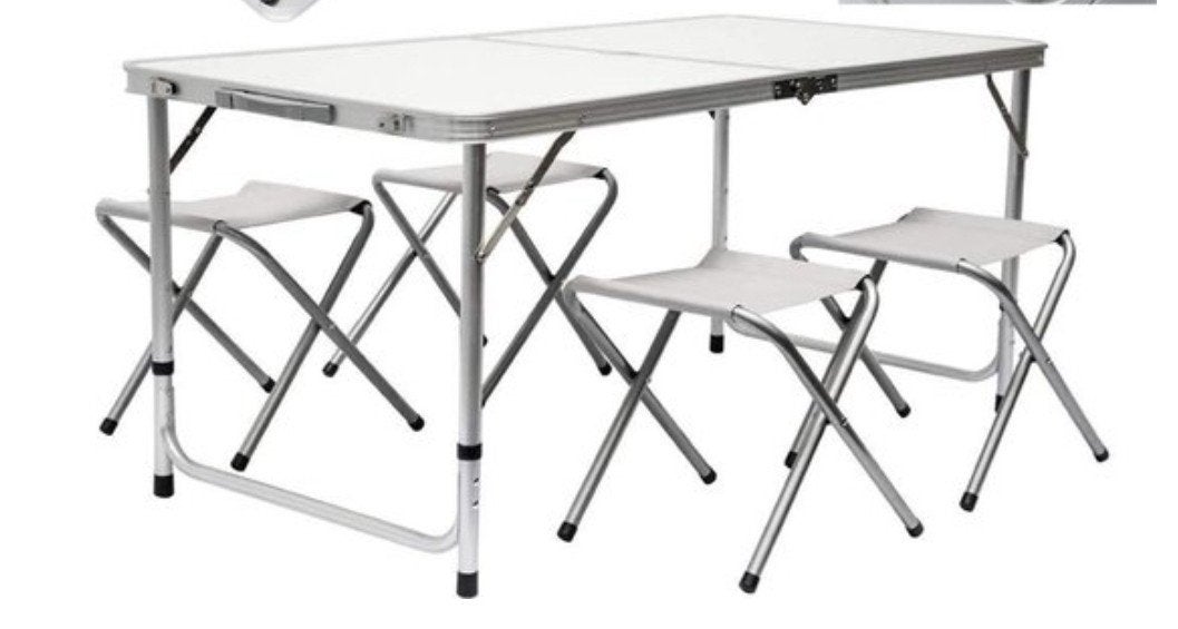Opvouwbare picknicktafel, Caravans en Kamperen, Ophalen, Nieuw, Campingtafel