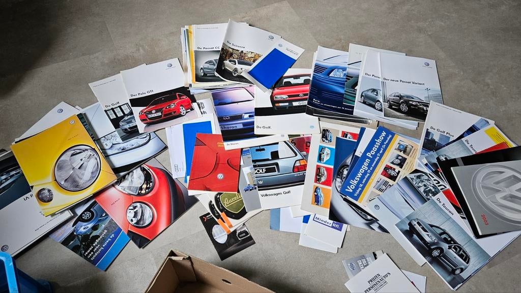 Meer dan 70 Volkswagen folders Nieuw, Ophalen of Verzenden, Nieuw, Volkswagen