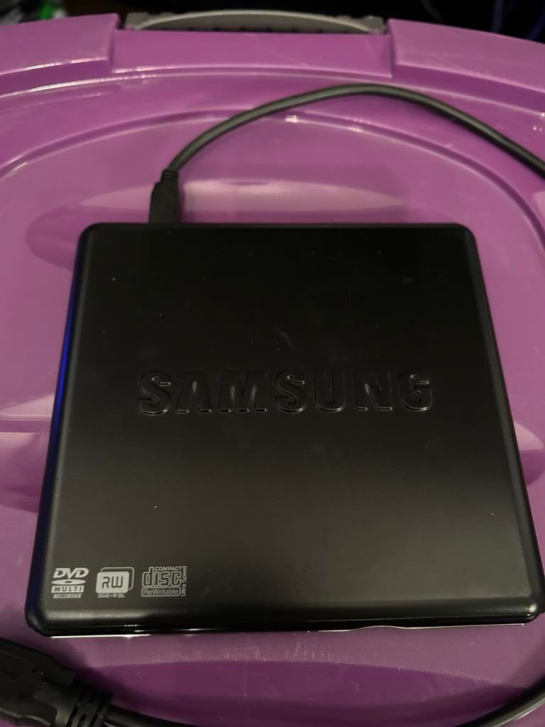 Samsung Portable DVD Rewriter - Extern en Compact, Ophalen, Gebruikt, Windows, Extern