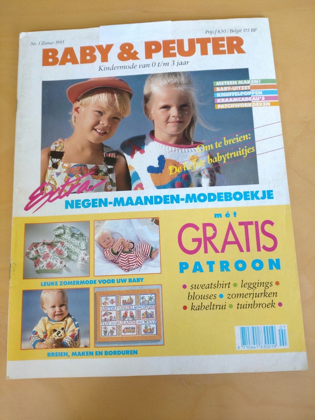 Baby & Peuter nr. 1 Zomer 1993, Ophalen of Verzenden, Nieuw, Kind, Overige merken
