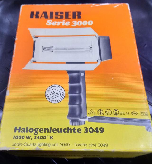 Kaiser filmlamp 3049 1000Watt, Ophalen of Verzenden, 1960 tot 1980, Overige typen