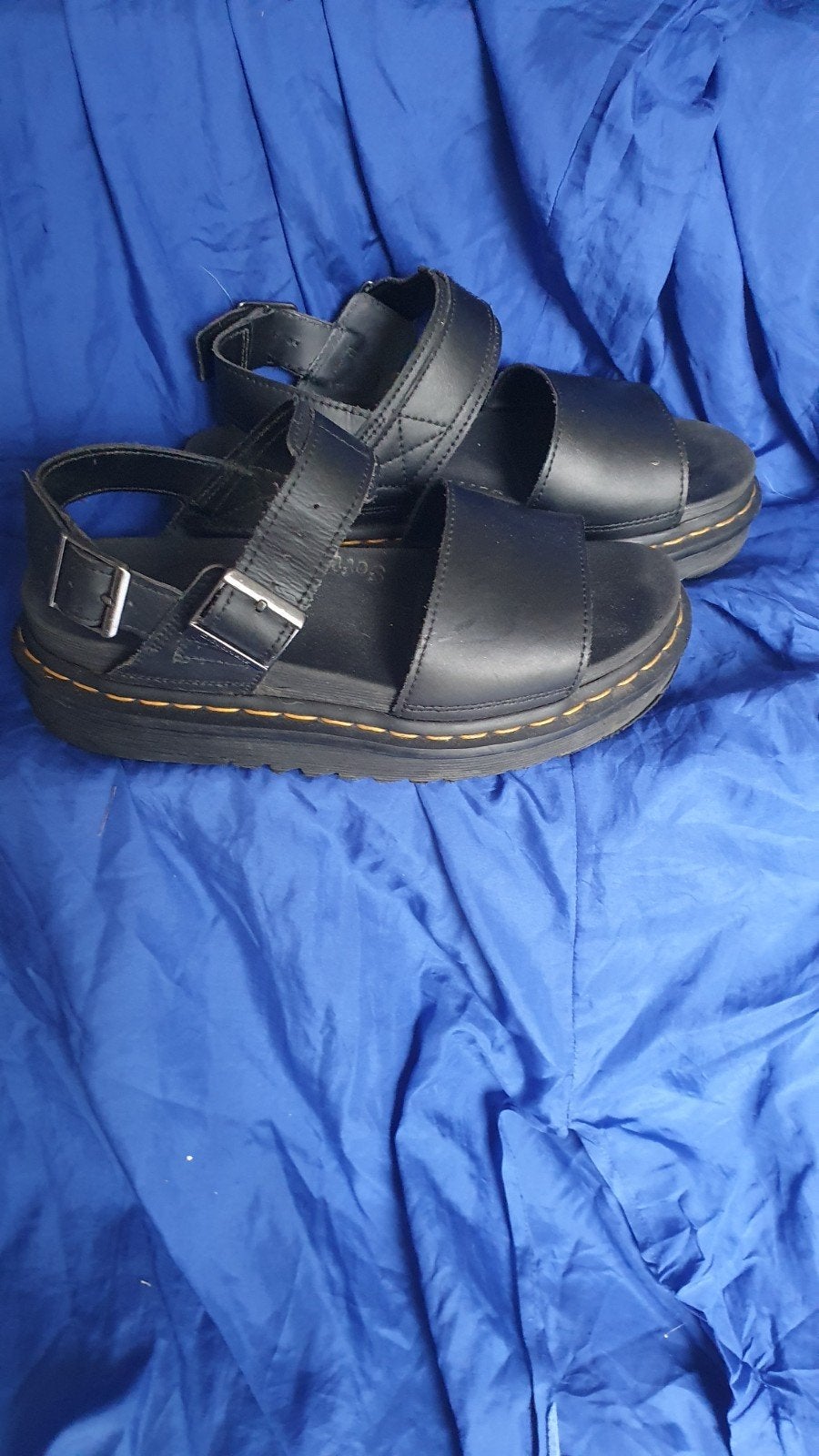 Dr. Martens Voss sandalen maat 38, Ophalen, Zwart, Sandalen of Muiltjes
