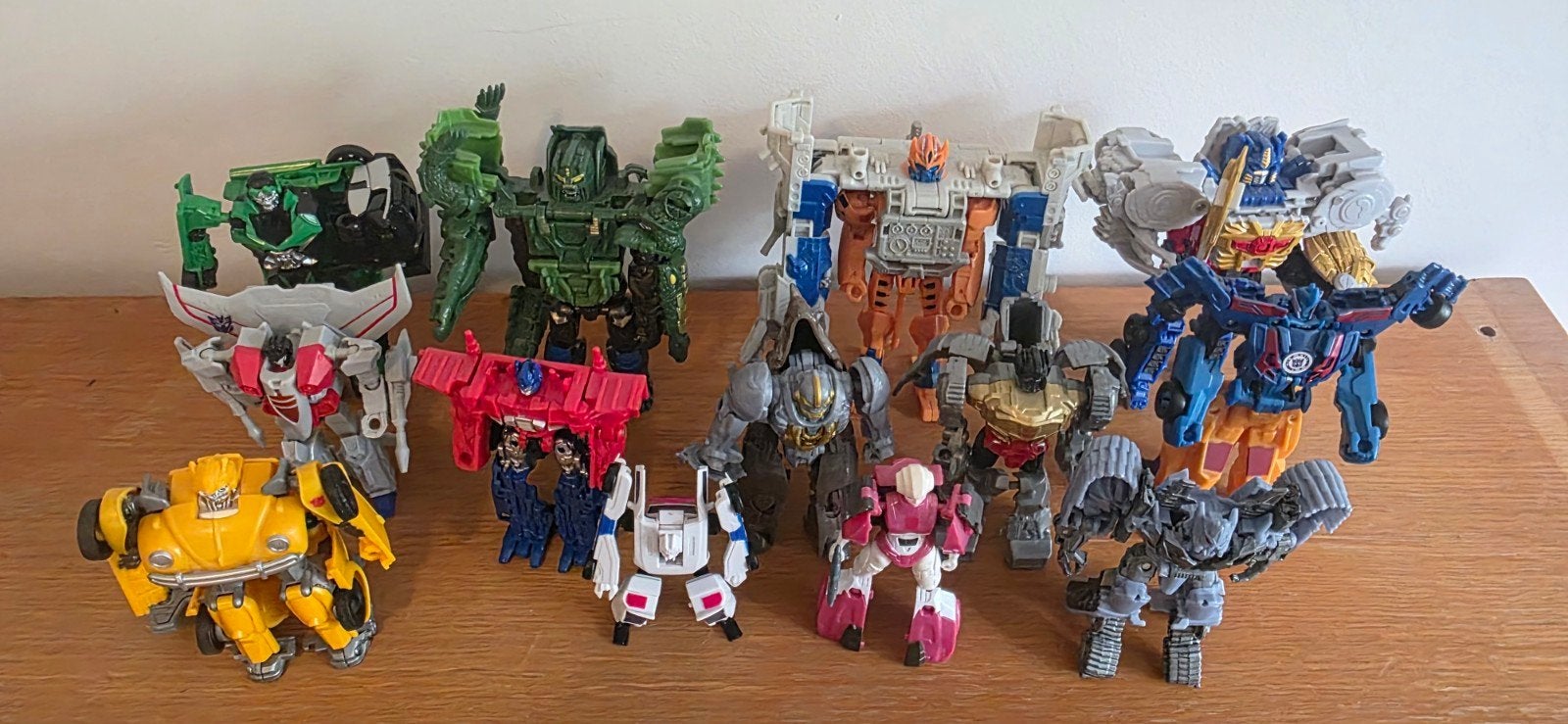 Grote collectie Transformers actiefiguren, Verzamelen, Overige generaties, Ophalen of Verzenden, Gebruikt, Overige rassen