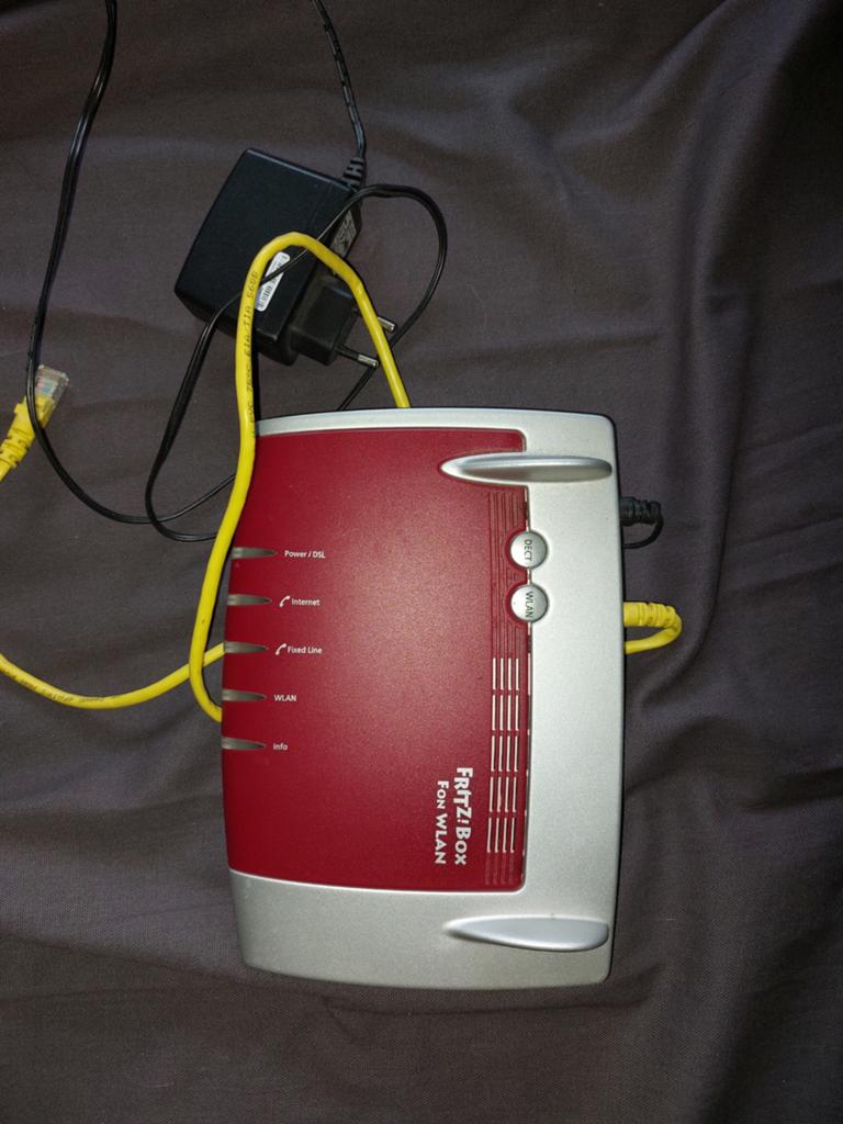 FRITZ!Box Fon WLAN 7360 Router met modem, Computers en Software, Routers en Modems, Gebruikt, Router met modem, Ophalen of Verzenden