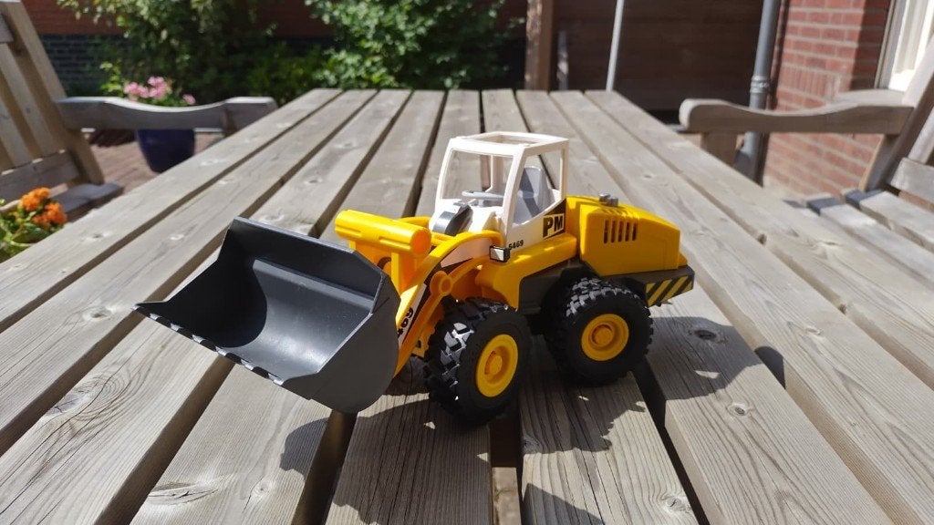 Playmobil graafmachine, Ophalen, Gebruikt, Voertuig