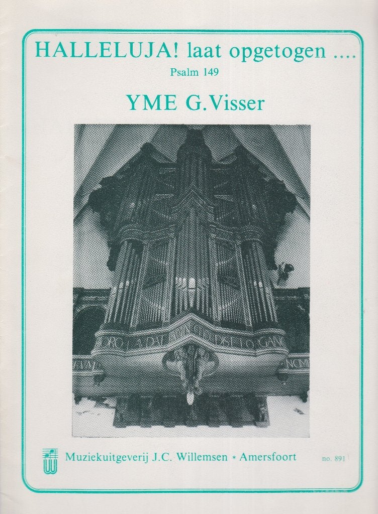 YME G.VISSER - HALLELUJA! laat opgetogen ...., Muziek en Instrumenten, Ophalen of Verzenden, Gebruikt, Artiest of Componist, Populair