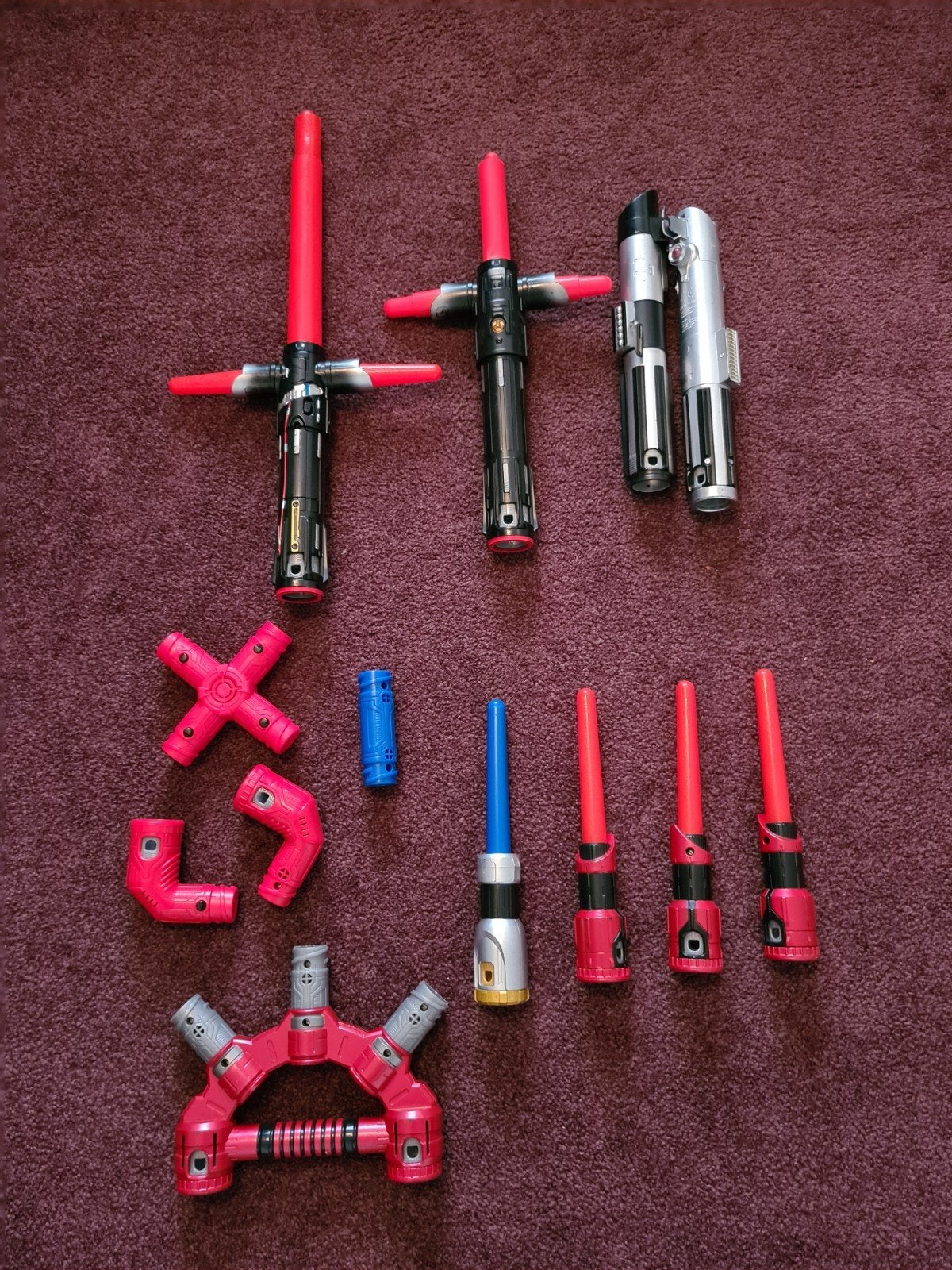 Licht zwaarden star wars.. je kunt ze aan elkaar klikken, Kinderen en Baby's, Ophalen, Zo goed als nieuw