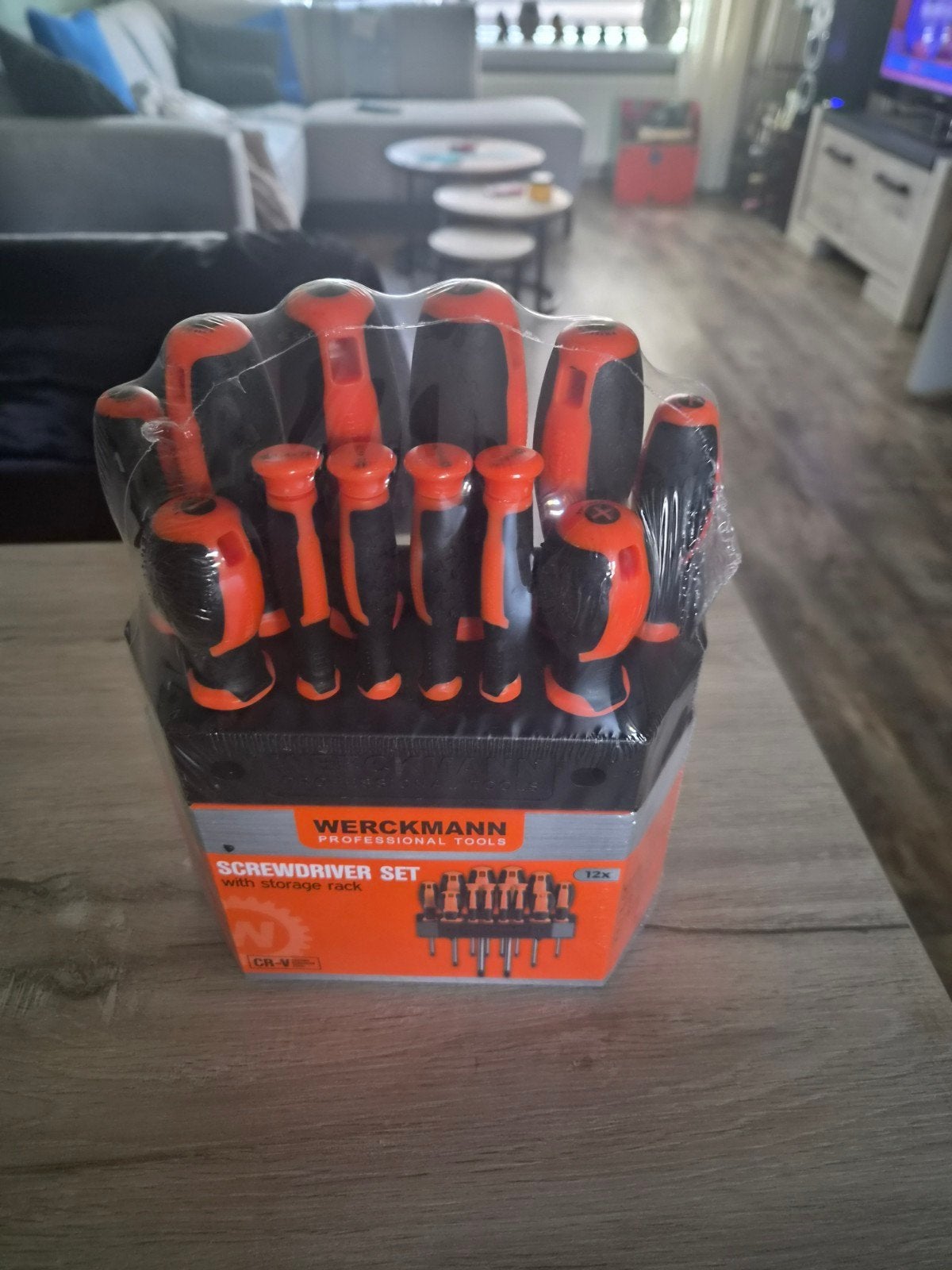 Werckmann Schroevendraaierset met Opbergrek - 12-delig, Verzenden, Nieuw, Gereedschapsset, Overige merken