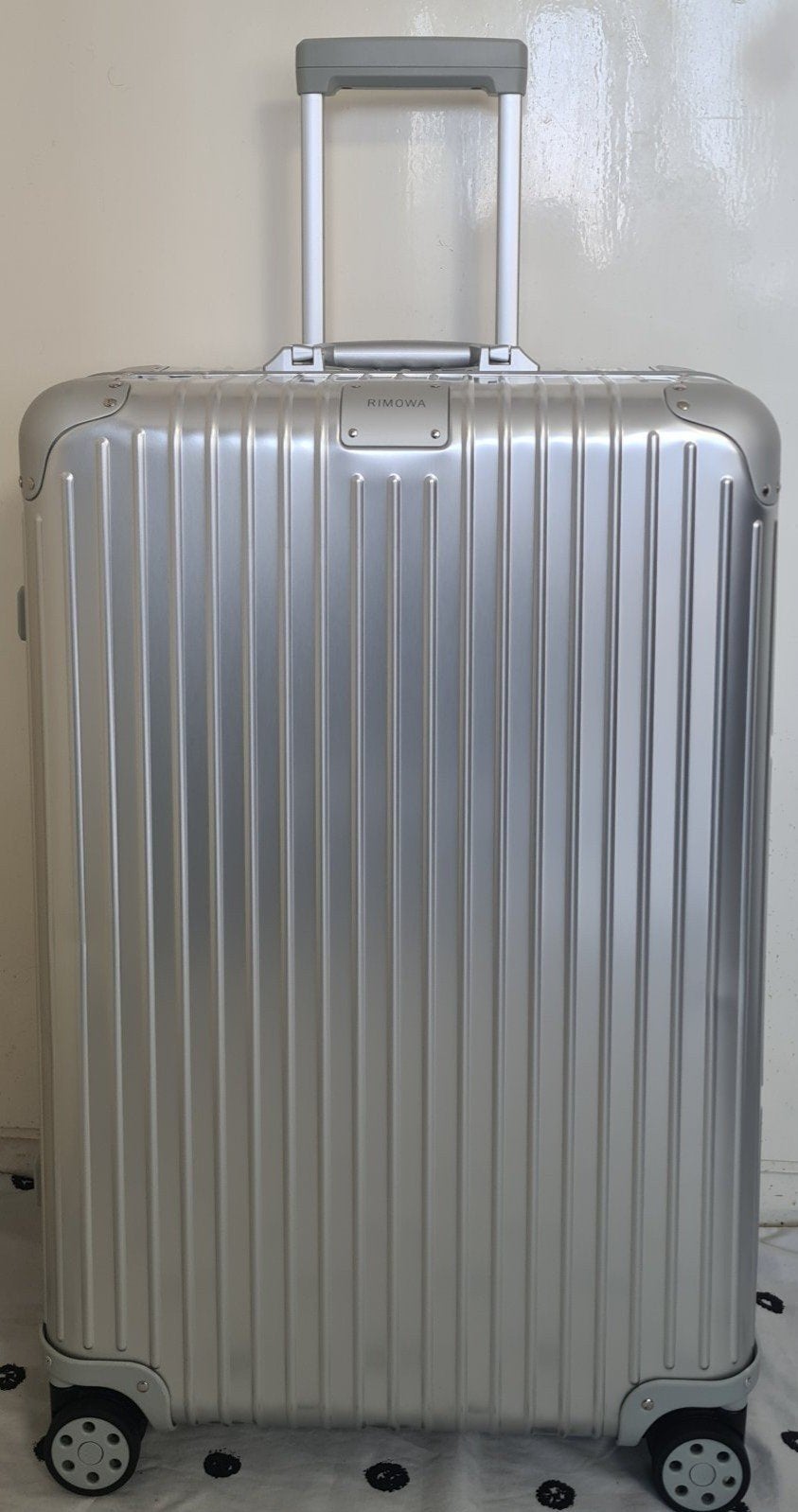 RIMOWA Luxe grote koffer Check-In L 
4 wielen aluminium TSA, Sieraden, Tassen en Uiterlijk, Koffers, Ophalen, 45 tot 55 cm, Zo goed als nieuw