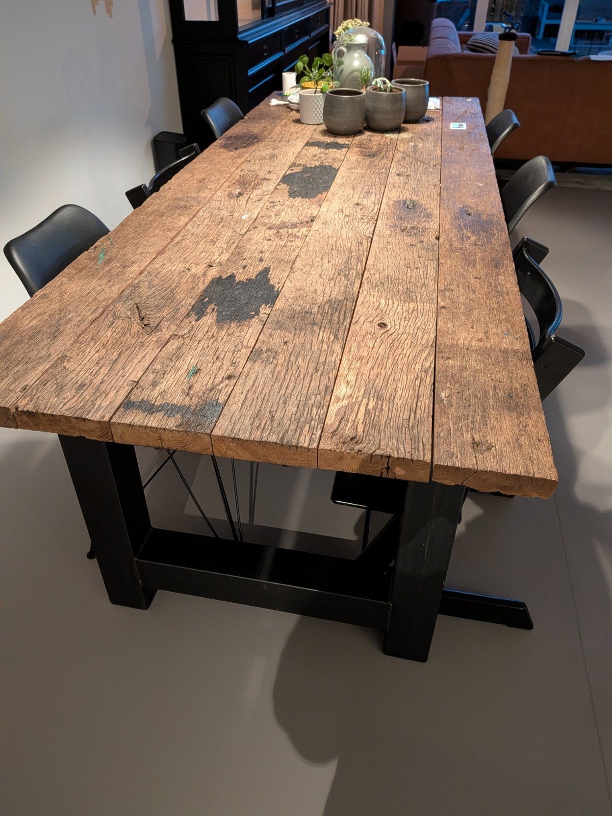 Tafel wagondelen, Ophalen, Gebruikt, 200 cm of meer, 50 tot 100 cm