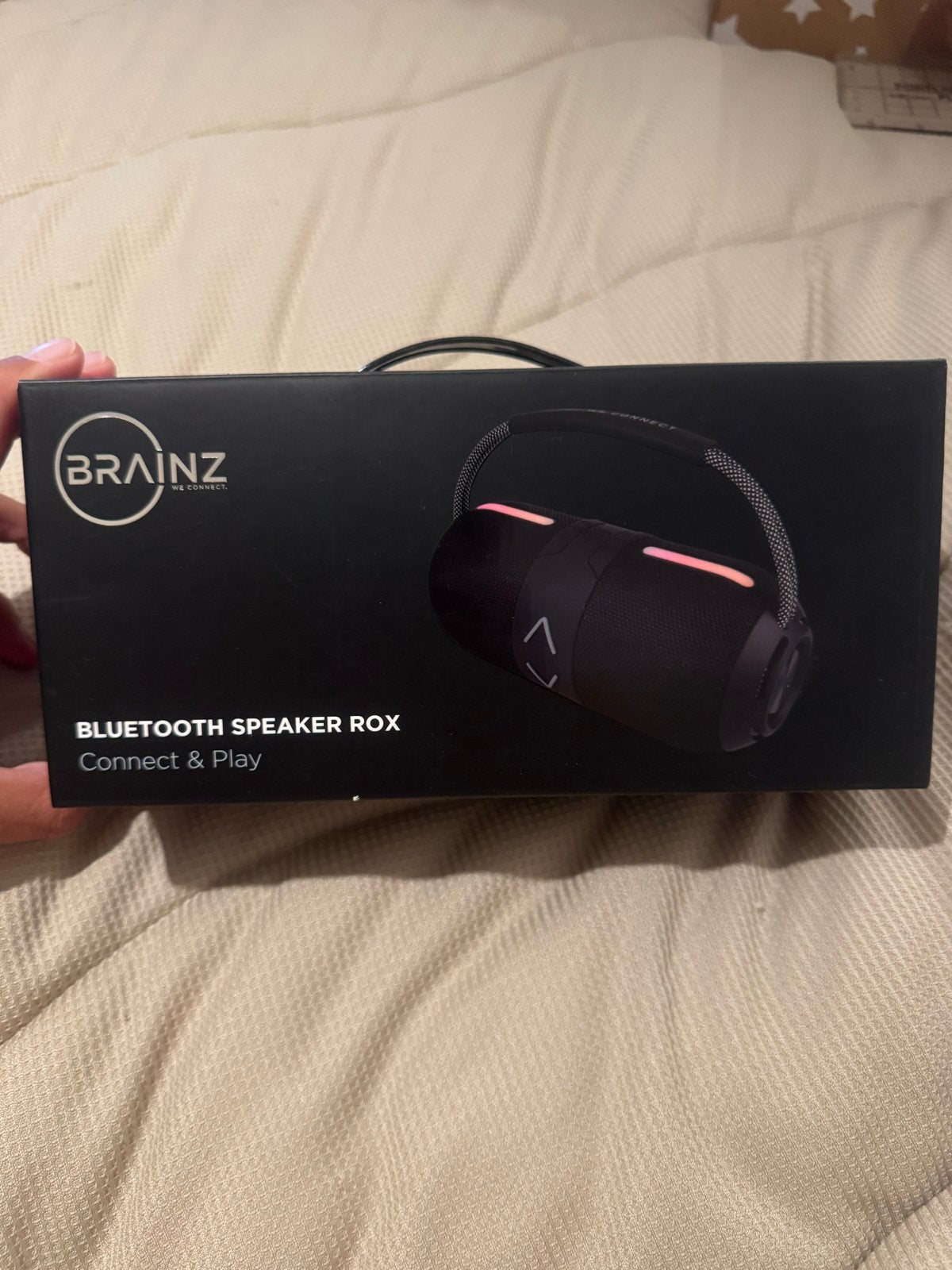 Bluetooth Speaker Brainz Rox met LED Verlichting, Overige merken, Nieuw, Ophalen of Verzenden, Draagbare speaker