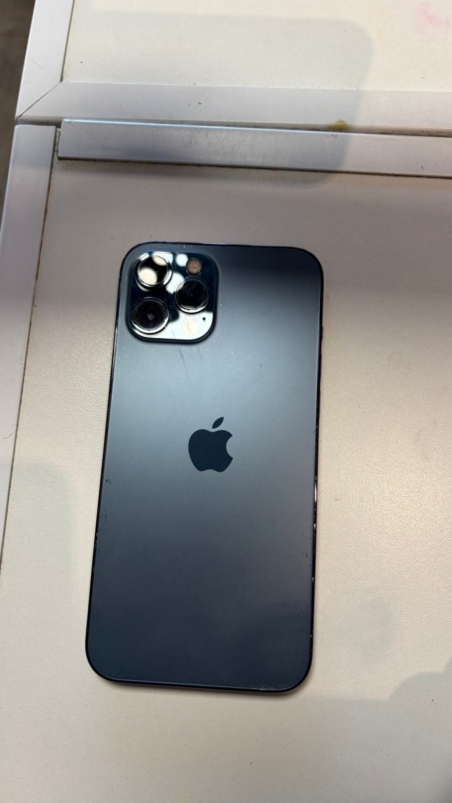 iPhone 12 Pro Max deep blue, Telecommunicatie, Mobiele telefoons | Apple iPhone, 256 GB, Blauw, Zo goed als nieuw, Zonder simlock