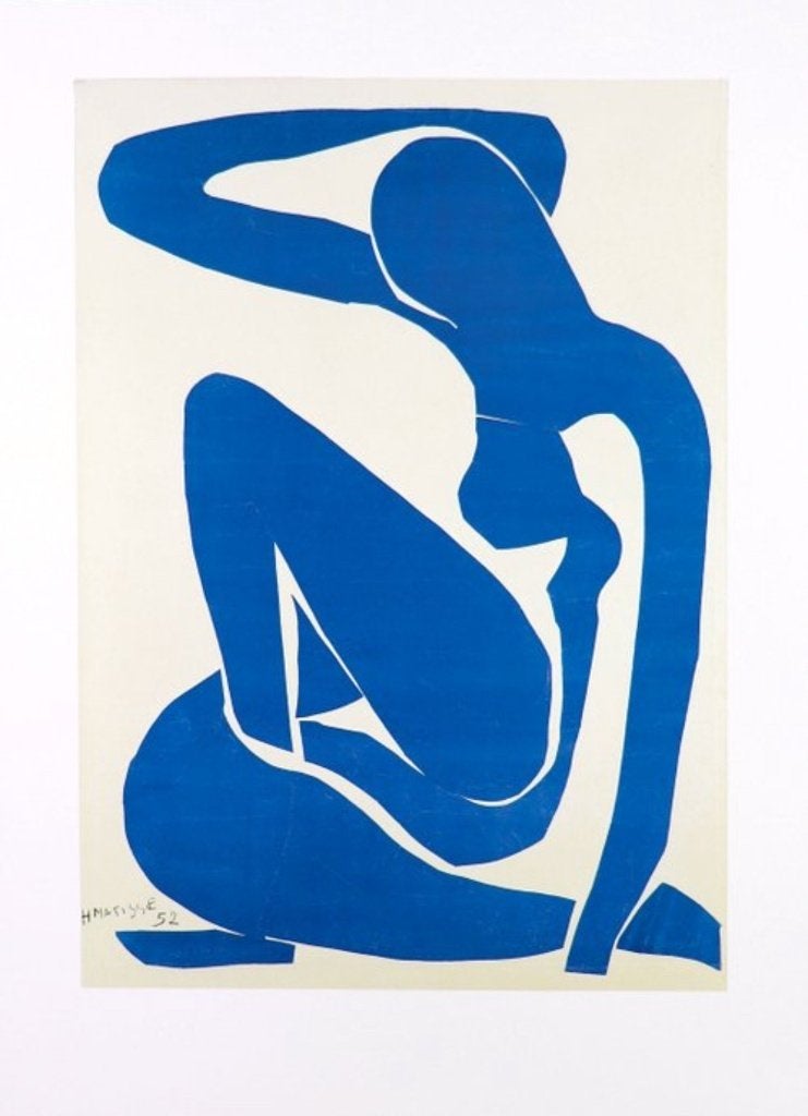 Henri Matisse (1869-1954) - Nu bleu II, Ophalen of Verzenden