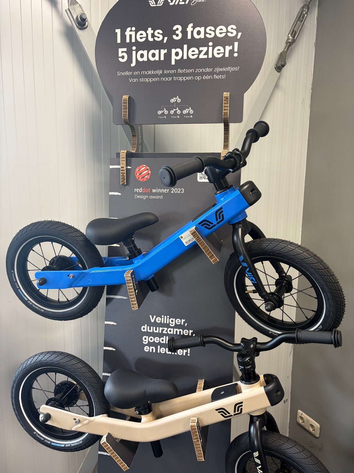 Vici Loopfiets 3-in-1 - 50% korting, Vici, Velgrem, Nieuw, Ophalen of Verzenden