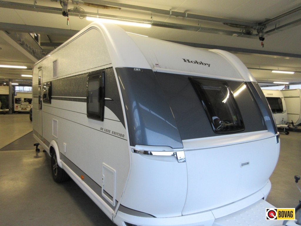 Hobby De Luxe Edition 560 KFME, Caravans en Kamperen, Treinzit, Tot en met 6, Overige typen, Hobby