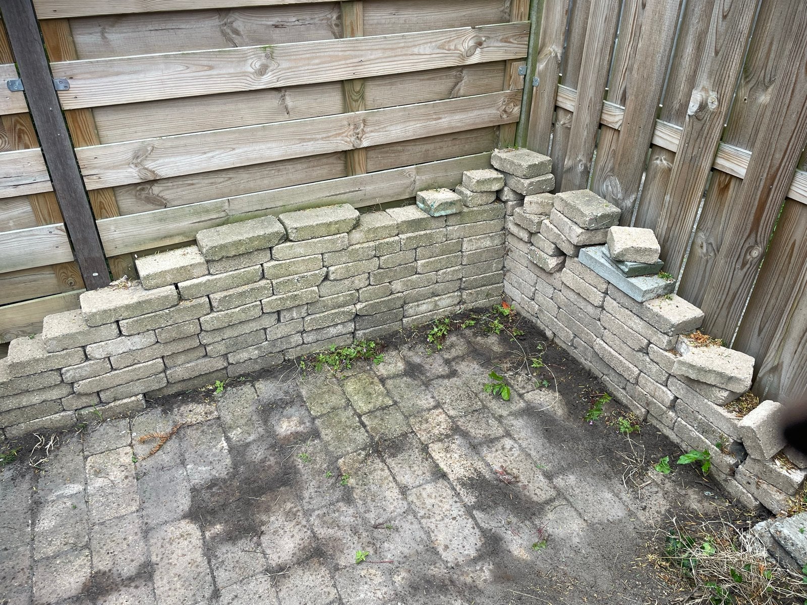 Gebruikte betonnen stenen voor tuin of bestrating, Ophalen, Gebruikt, Beton