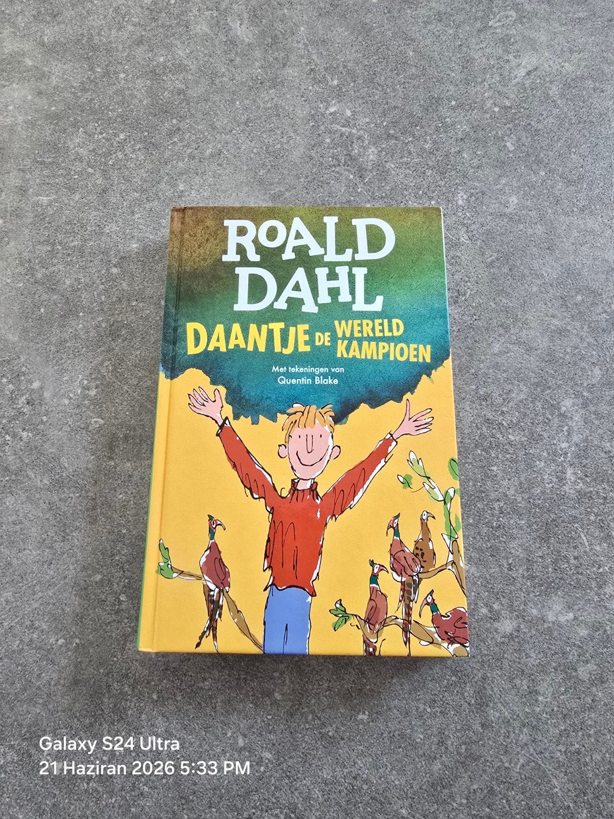 Roald Dahl - Daantje, de wereldkampioen  €5, Ophalen, Roald Dahl, Fictie algemeen, Zo goed als nieuw