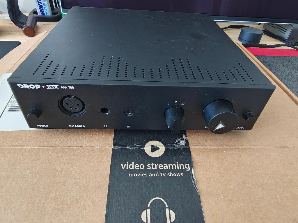Drop THX AAA 789 headphone AMP, Overige merken, Ophalen of Verzenden, Zo goed als nieuw, Minder dan 60 watt