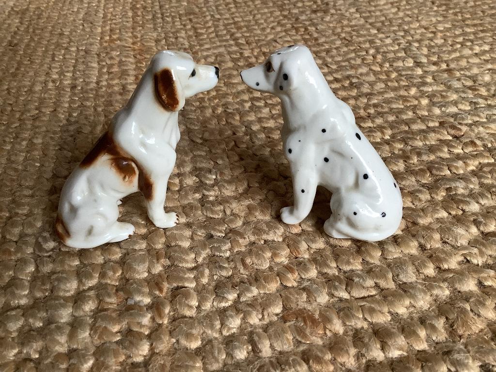 Aardewerken beeldjes hond honden hondje Dalmatiër, Ophalen, Zo goed als nieuw, Dier