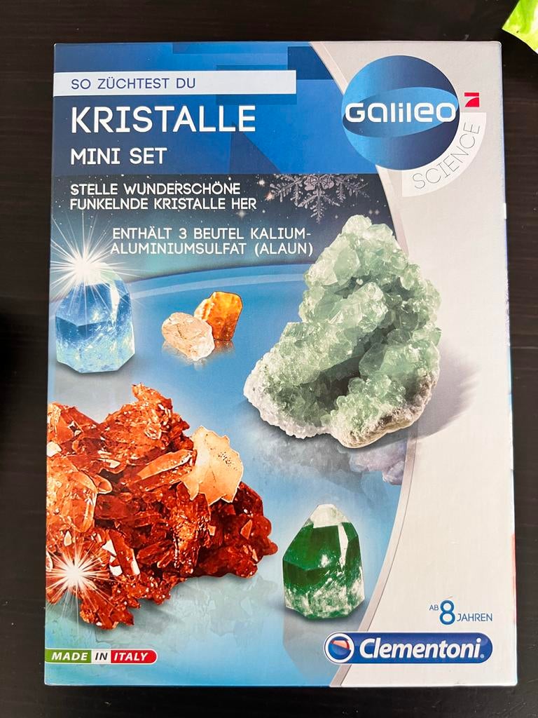 Clementoni Kristallen Onderzoekskit - Nieuw!, Ophalen of Verzenden, Nieuw, Knutselen