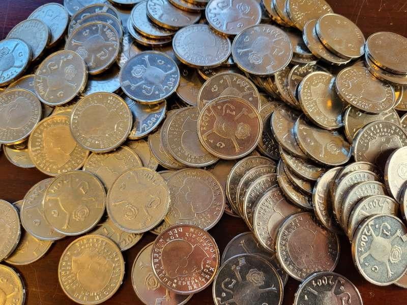 250 gram laatste gulden 2001 Nederland, Ophalen of Verzenden, Koningin Beatrix, 1 gulden, Setje