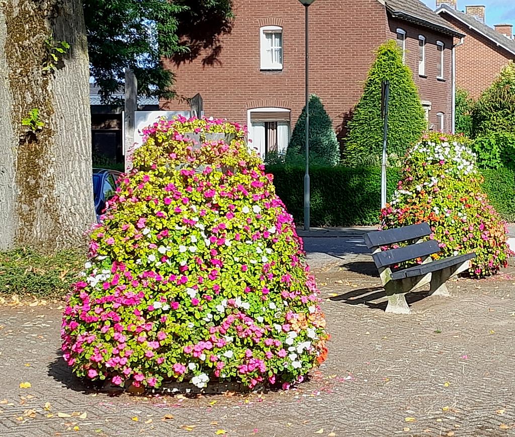 Flower tower - bloembakken voor op straat, Ophalen, Kunststof, Minder dan 30 cm, Rond