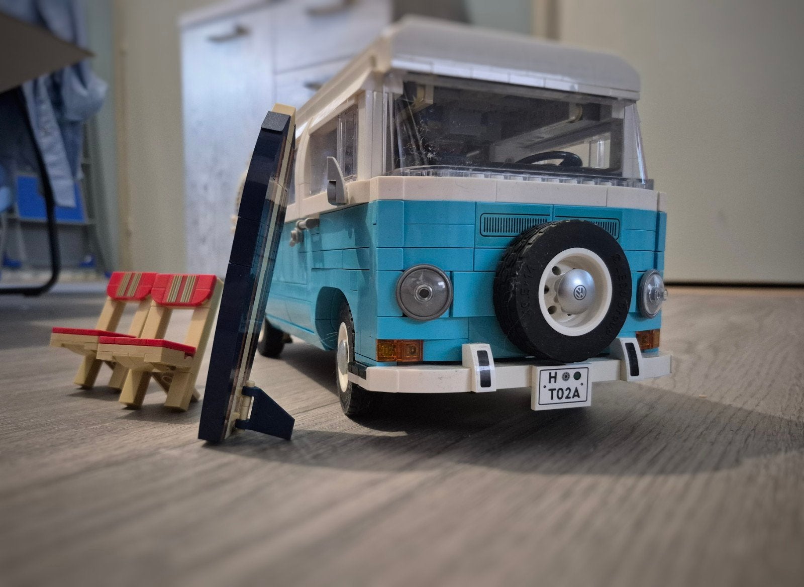 LEGO - 10279 - Volkswagen T2 Camper Van, Kinderen en Baby's, Speelgoed | Duplo en Lego, Gebruikt, Compleet, Lego, Ophalen of Verzenden