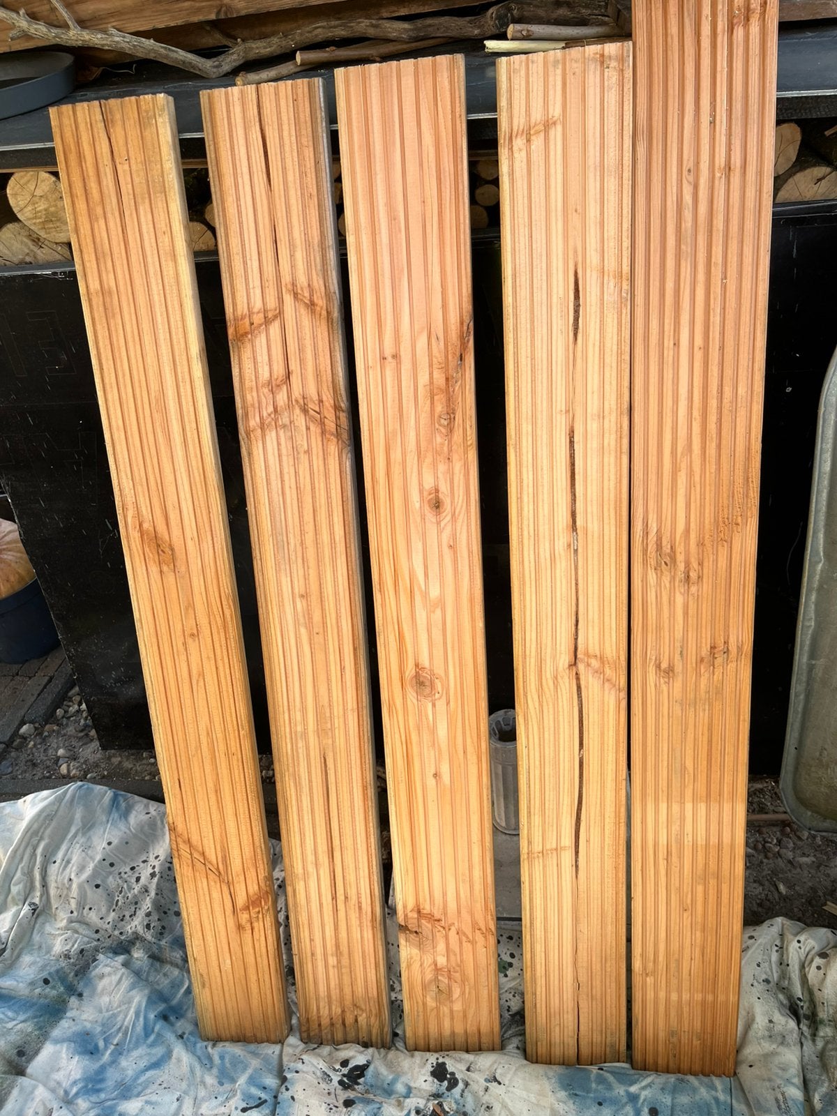 Douglas planken,vuren balken., Ophalen of Verzenden, Zo goed als nieuw, Minder dan 180 cm, Planken