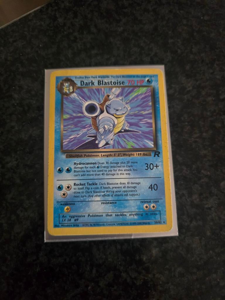 Dark Blastoise - Team Rocket 20/82, Verzenden, Losse kaart