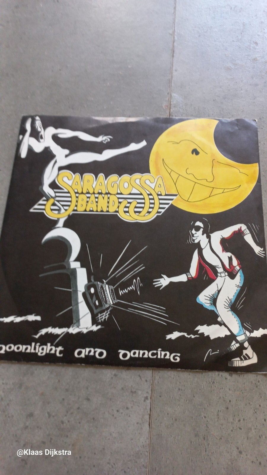 Saragossa Band Moonlight and dancing, Cd's en Dvd's, Vinyl Singles, Ophalen of Verzenden, Gebruikt, 7 inch, Pop