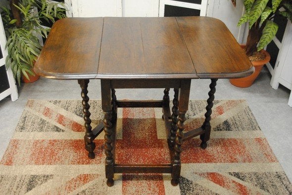 hangoortafel, Antiek en Kunst, Antiek | Meubels | Tafels, Ophalen