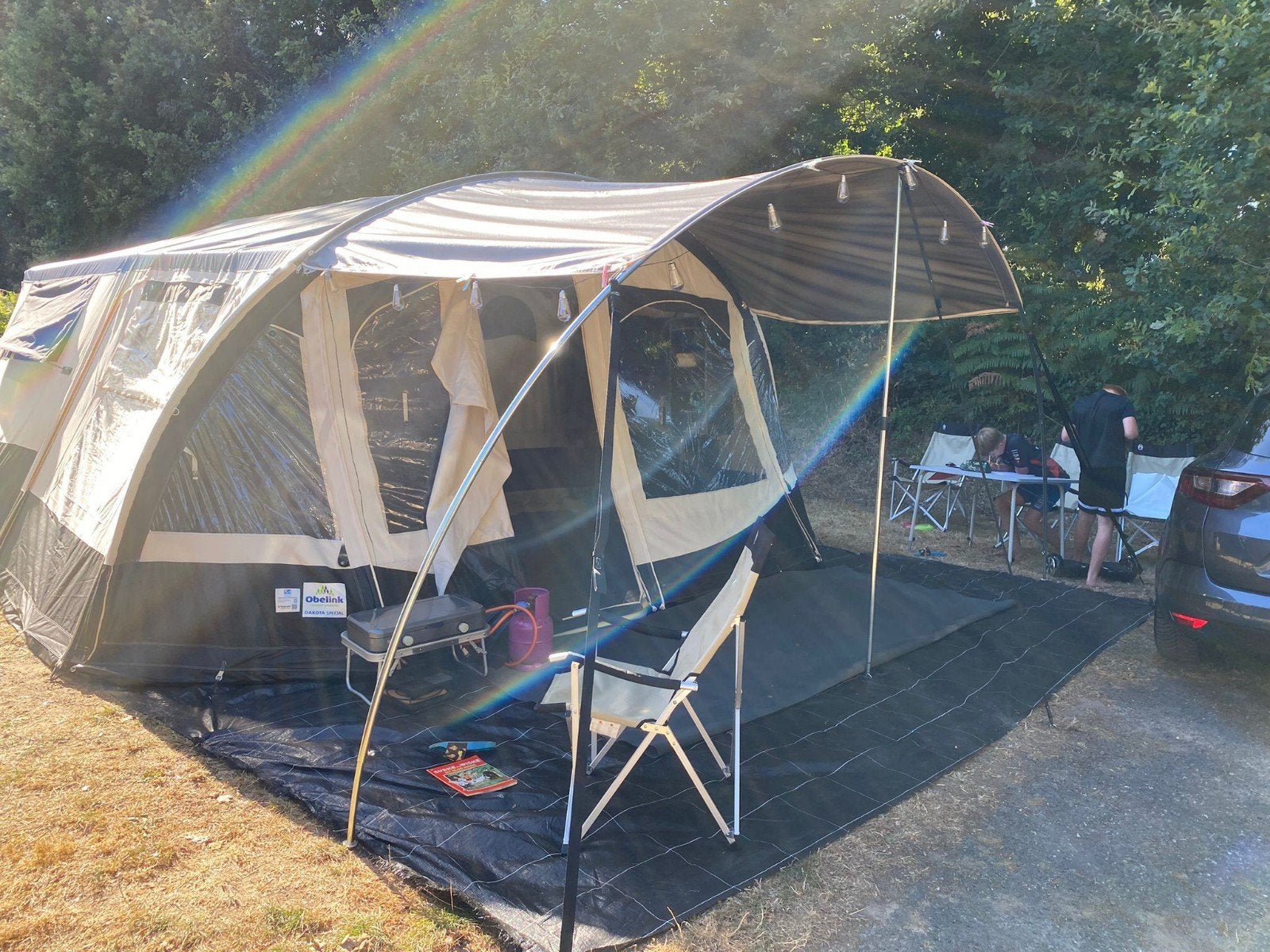 vouwwagen jamet dakota obelink special - 2022 1e eigenaar!, Caravans en Kamperen, Vouwwagens, Ophalen, Meerkleurig, Jamet, Tot en met 6