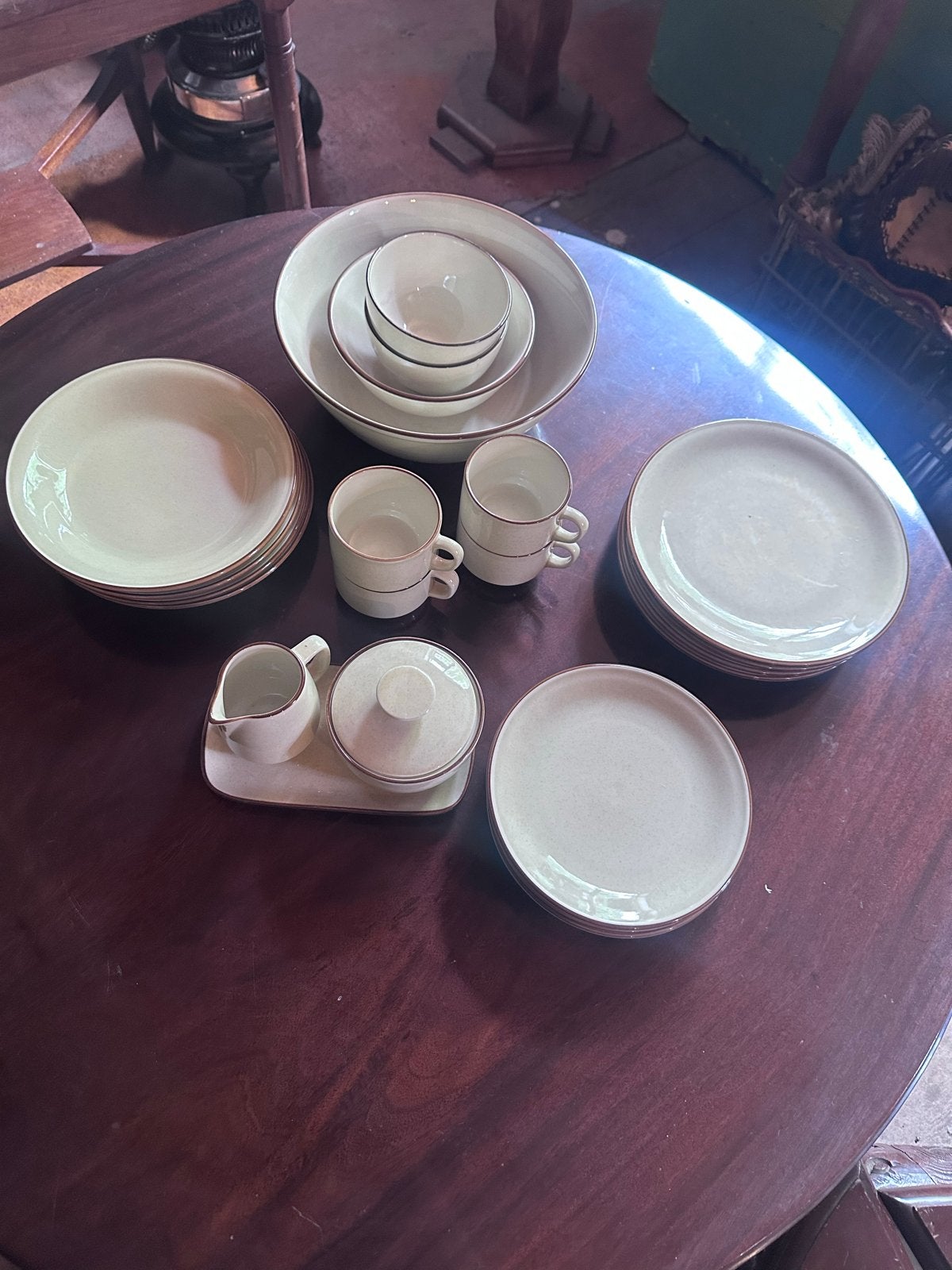 Vintage servies voor 4 personen - Topgaaf, Ophalen