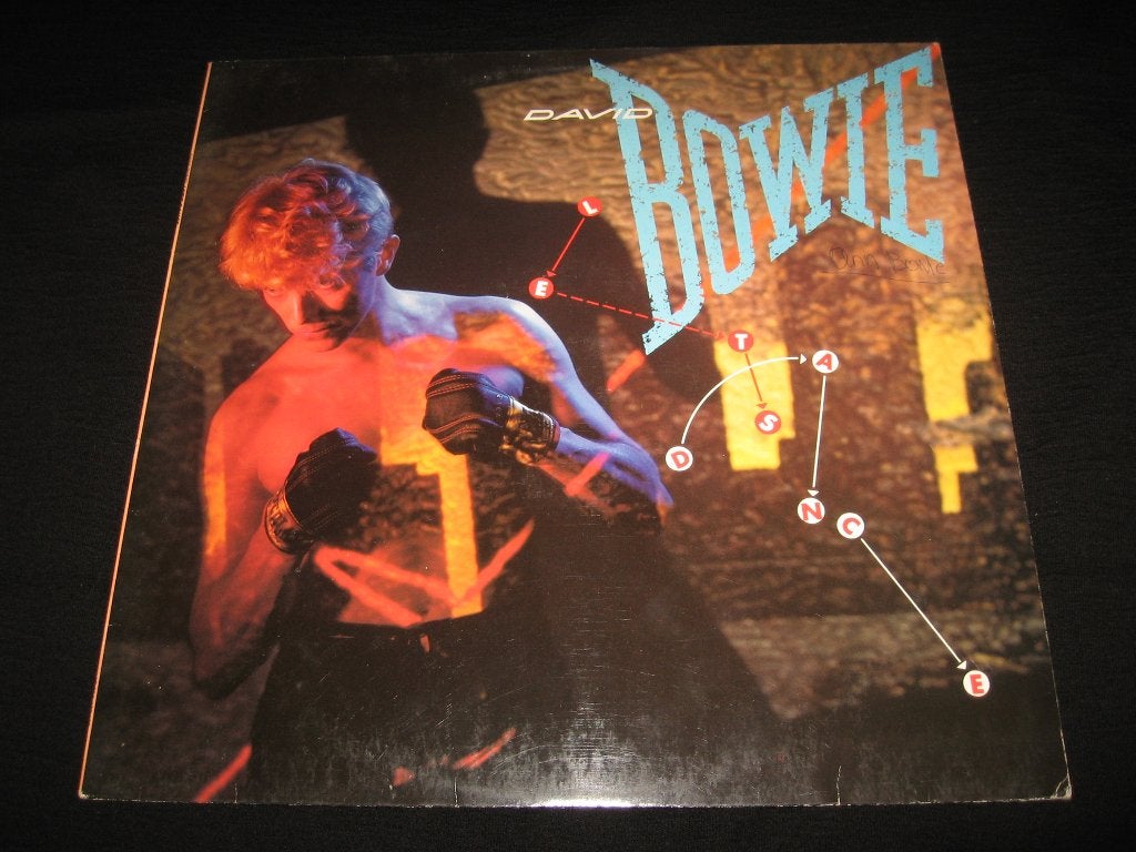 David Bowie LP 1983, Cd's en Dvd's, Vinyl | Pop, Gebruikt, Overige formaten, 1980 - 1989, Ophalen of Verzenden