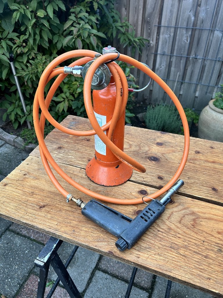 Gasbrander met elektrische ontsteking, Doe-het-zelf en Verbouw, Ophalen, Gebruikt, Overige typen
