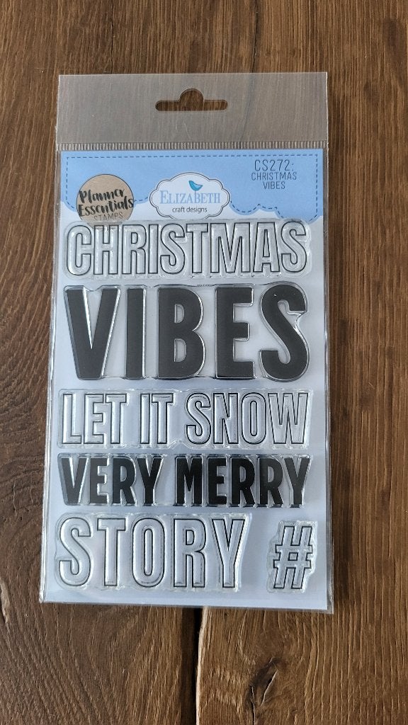 ECD stempelset Christmas Vibes CS272, Verzenden, Nieuw, Overige typen