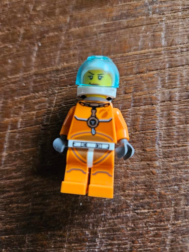 Lego Astronaut Vrouwelijke Minifiguur - Ruimte Onderzoek, Verzenden, Zo goed als nieuw, Losse stenen, Lego