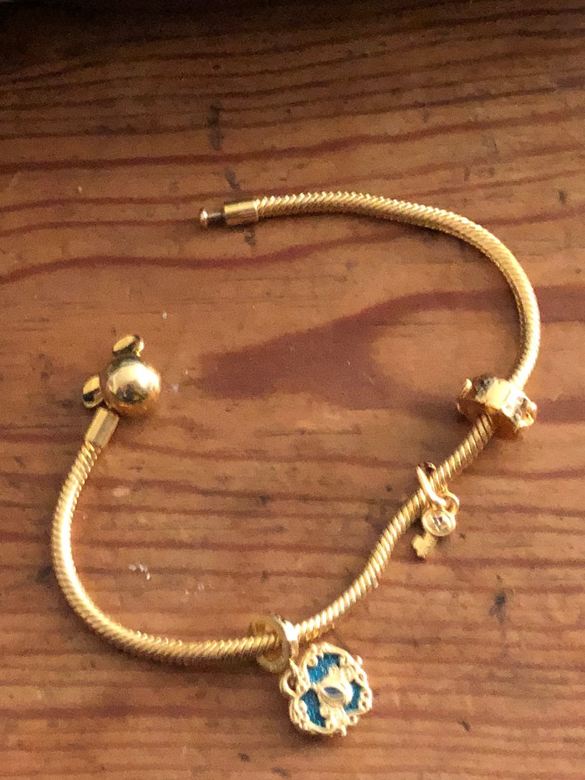Prachtige Zilveren Bedelarmband met disney bedels, Sieraden, Tassen en Uiterlijk, Armbanden, Ophalen of Verzenden, Zo goed als nieuw