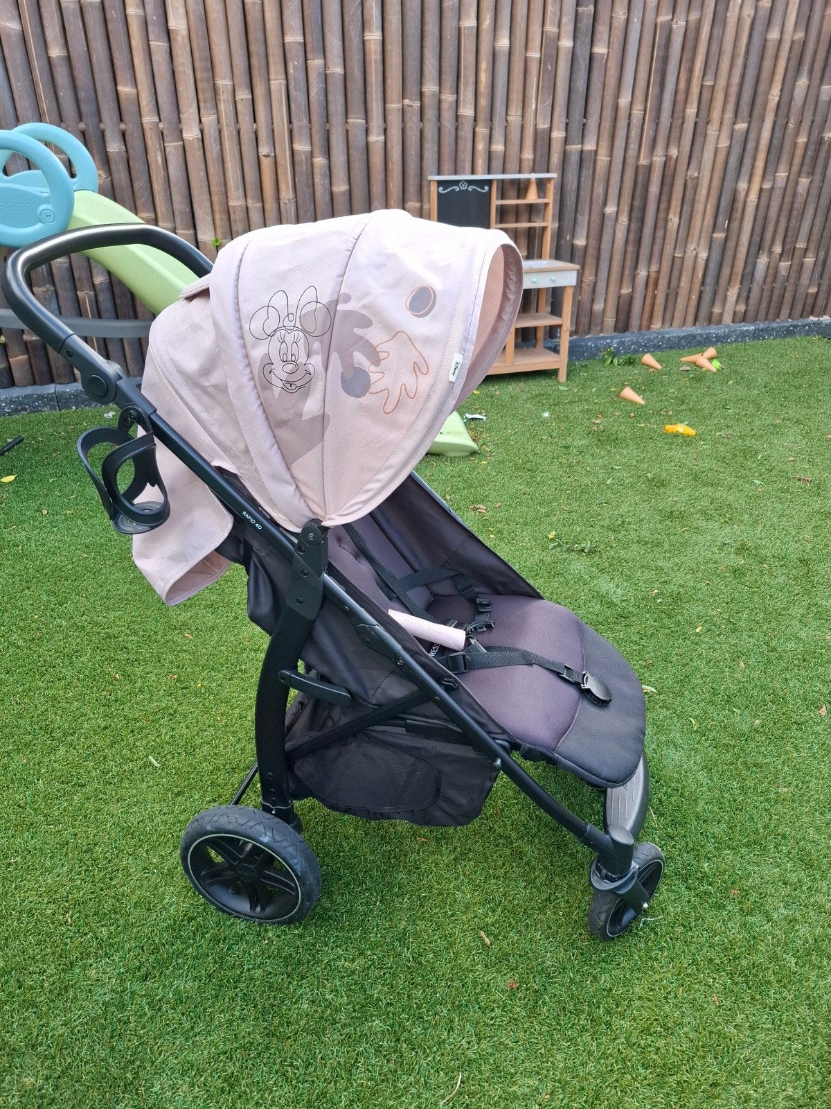 Buggy oud roze, Ophalen, Gebruikt