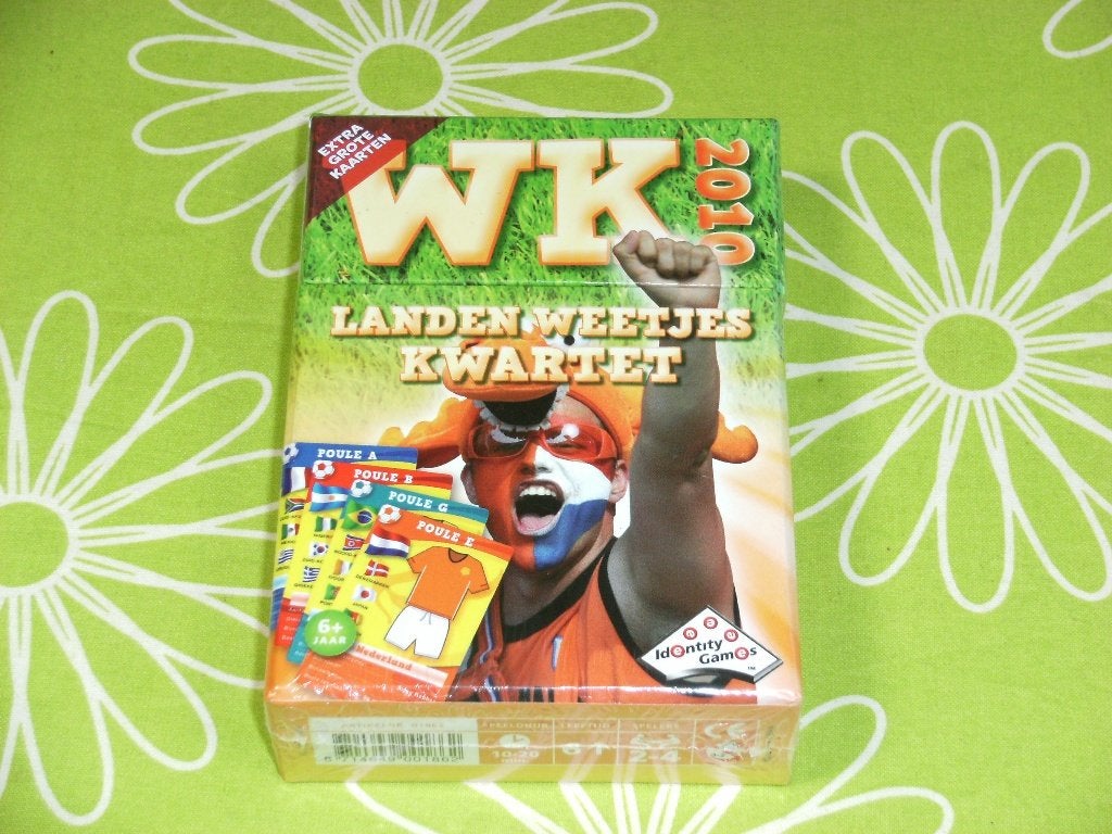 Nieuw in seal: WK 2010 Landen Weetjes Kwartet, Verzamelen, Speelkaarten, Jokers en Kwartetten, Ophalen of Verzenden, Nieuw, Kwartet(ten)