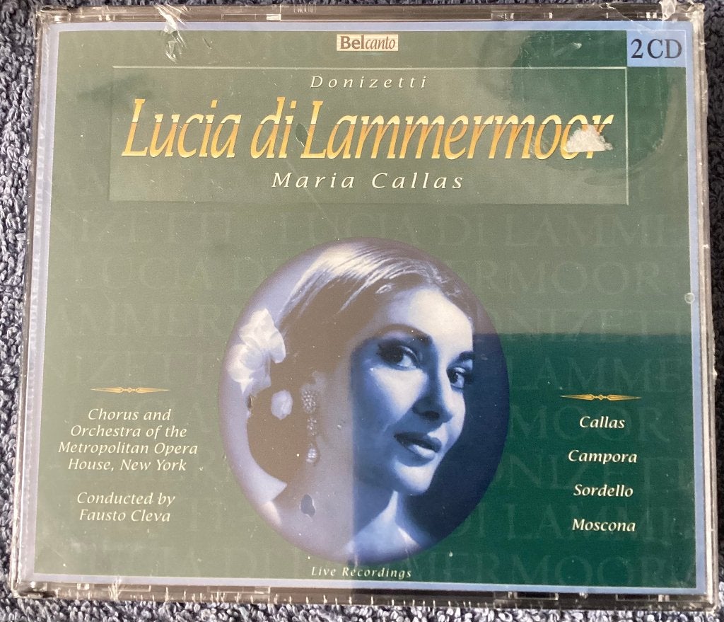 Gaetano Donizetti, Maria Callas – Lucia Di Lammermoor 2xCD, Opera of Operette, Ophalen of Verzenden, Classicisme, Nieuw in verpakking