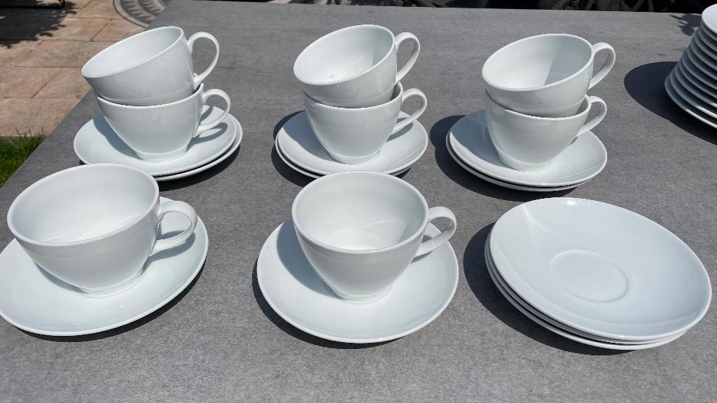 8x Ikea kop en schotel servies NIEUW, Huis en Inrichting, Ophalen, Overige materialen, Nieuw, Overige stijlen