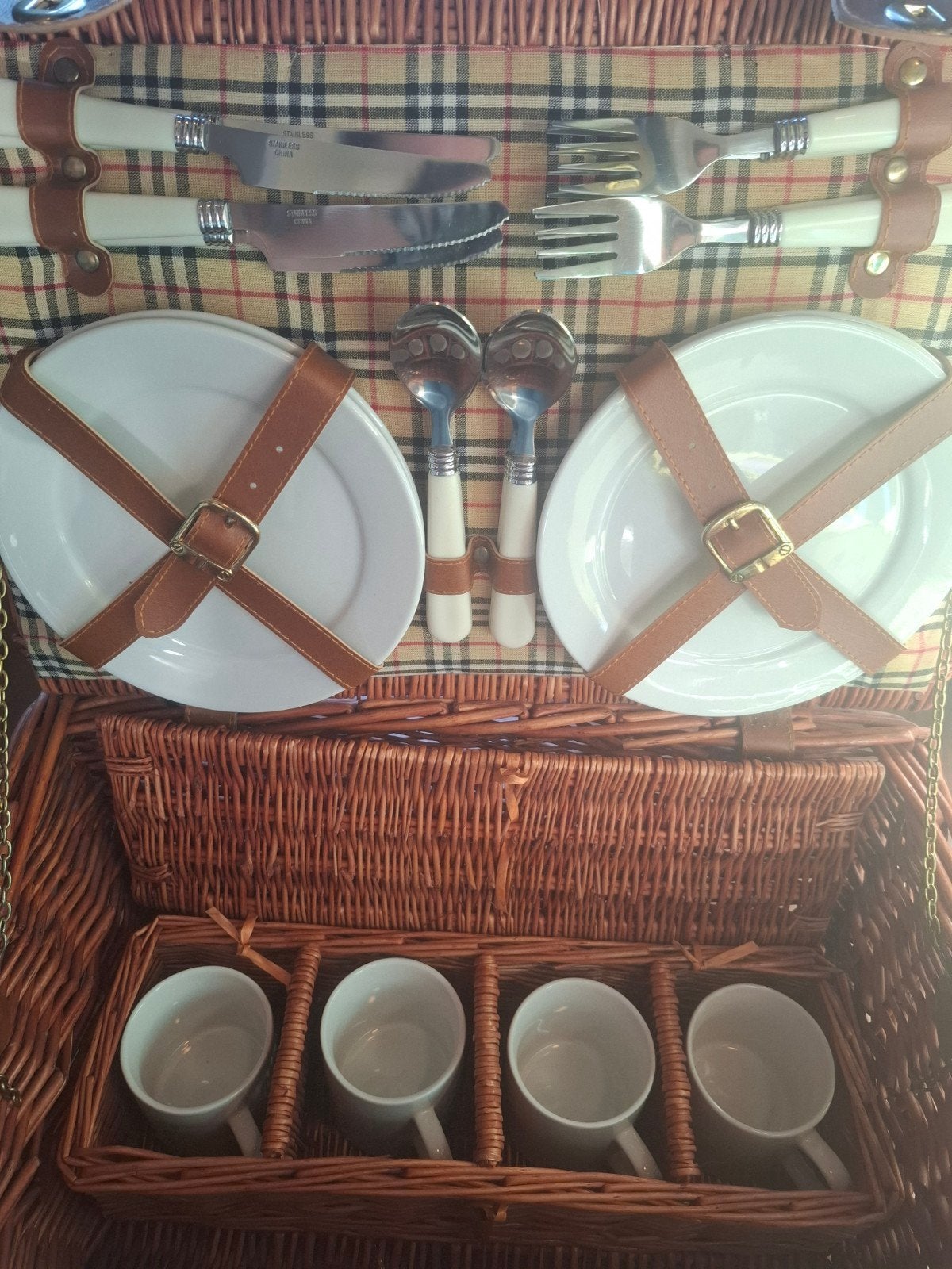 picknickmand, Ophalen, Zo goed als nieuw