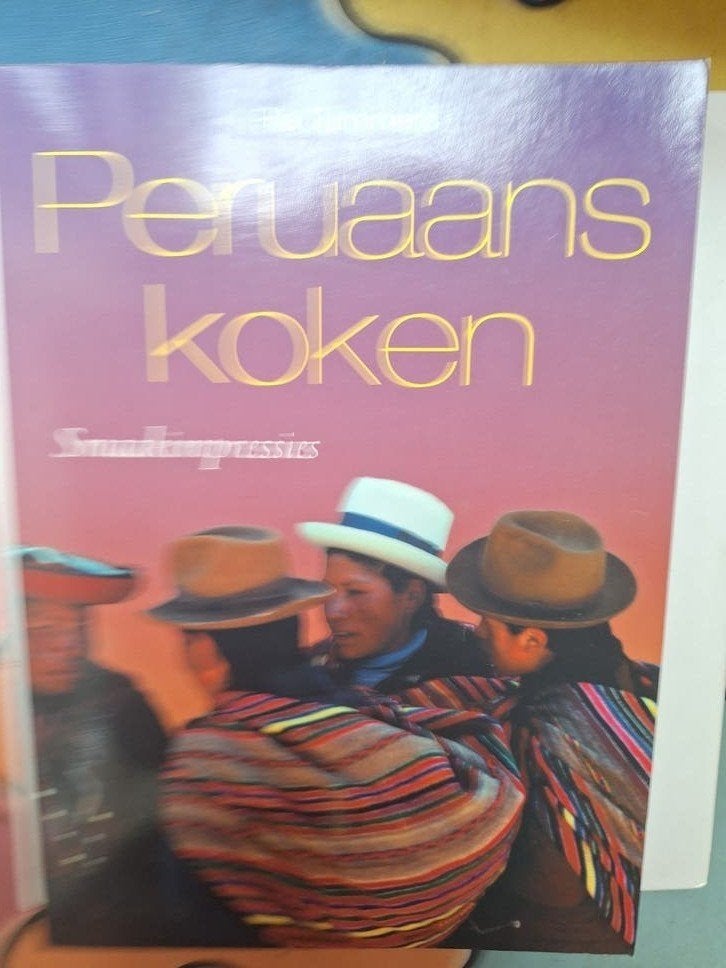 Peruaans Koken Tummers zgan
smaakimpressies uit Peru
Auteur:, Ophalen of Verzenden, Zo goed als nieuw