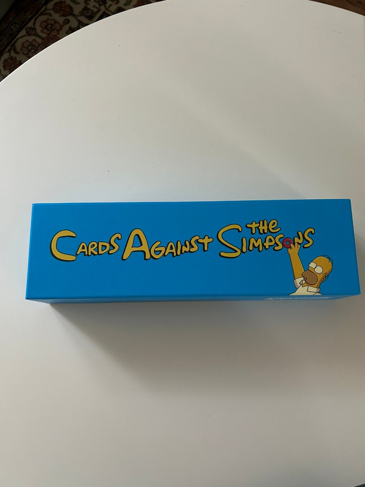 Cards Against The Simpsons kaartspel, Hobby en Vrije tijd, Gezelschapsspellen | Kaartspellen, Ophalen of Verzenden, Zo goed als nieuw
