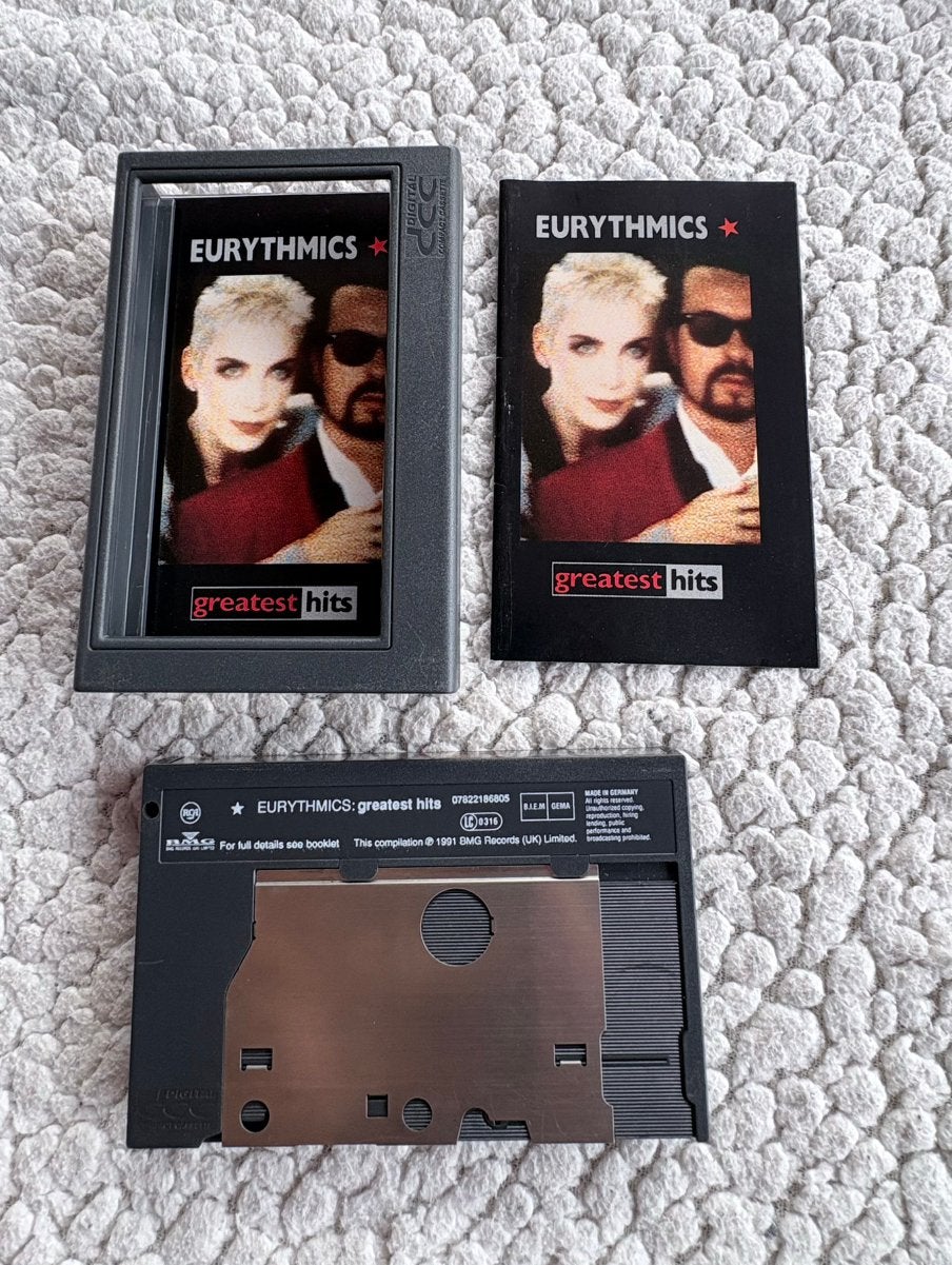 Voorbespeelde DCC Eurythmics, Cd's en Dvd's, Cassettebandjes, Ophalen of Verzenden, Zo goed als nieuw, Overige genres, 1 bandje