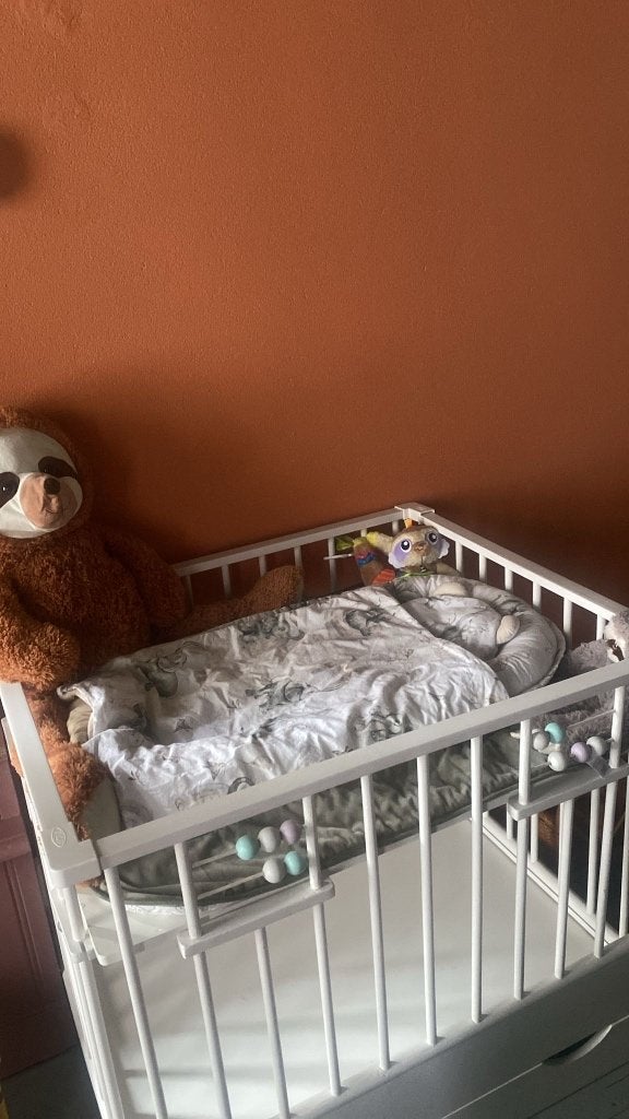Baby box, Kinderen en Baby's, Ophalen, Gebruikt, Vierkant, In hoogte verstelbaar